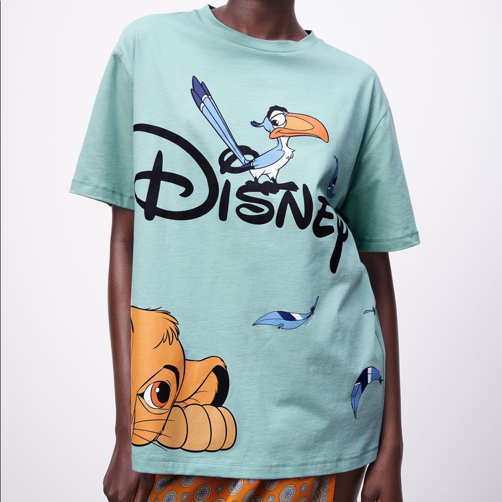 COPY - Zara Disney Logo Lion King featuring Simba & Zazu
